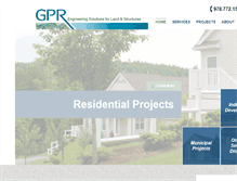 Tablet Screenshot of gpr-inc.com